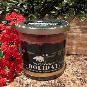 Yankee Candle Holiday Trio Sparkling Cinnamon Balsam & Cedar Christmas Cookie